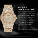 Gosasa Luxury Crystal Diamond Big Face Watch