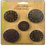 Jim Holtz Timepieces Clock Faces for Scrapbooking