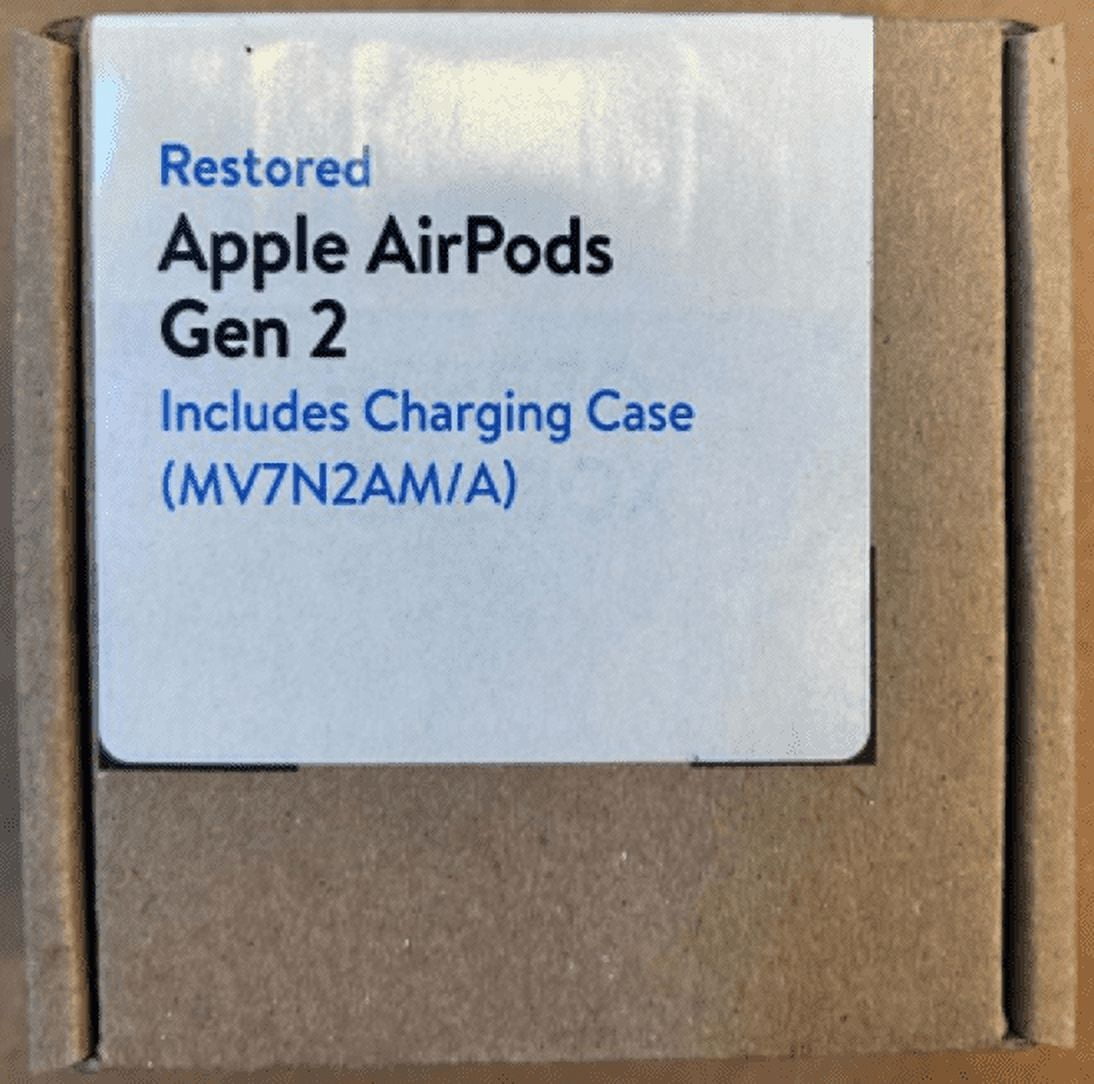 Apple AirPods 2nd Gen with Charging Case - White