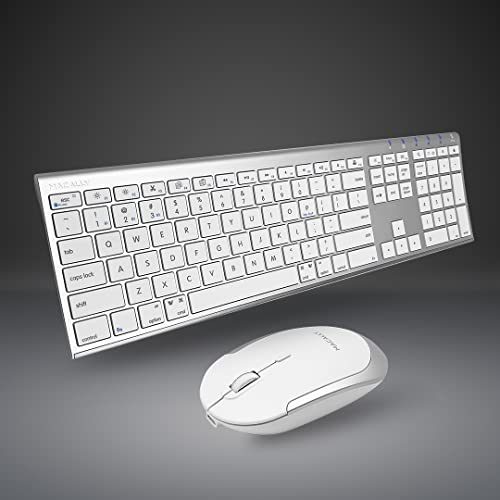 Macally Bluetooth Keyboard and Mouse Combo for Mac