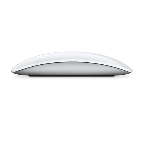 Apple Magic Mouse: Wireless, Rechargeable, Multi-Touch - White