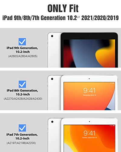 TiMOVO iPad 9th Gen Case with Pencil Holder