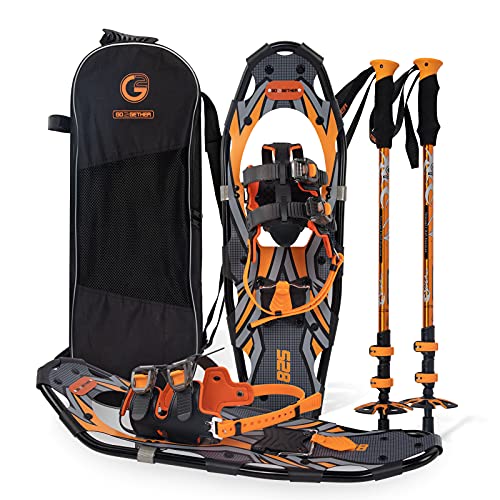 Men's Snowshoe Kit, 25-inch, 200lb Max Weight