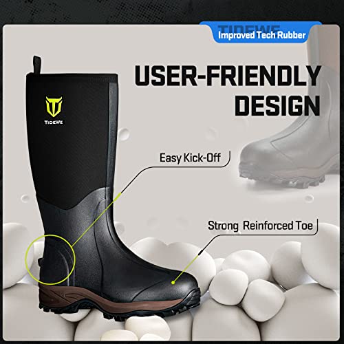 TideWe Waterproof Neoprene Hunting Boots for Men
