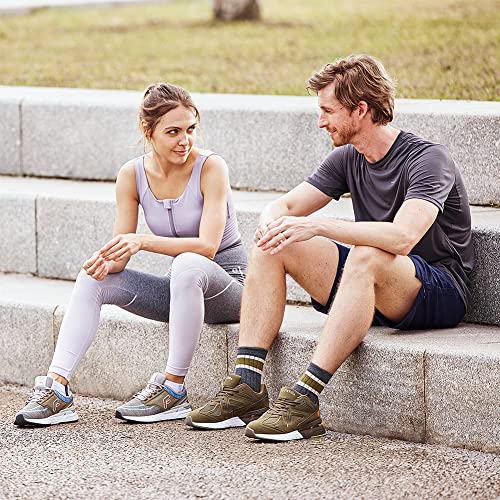 Men's Extra Wide Walking Sneakers for Flat Feet