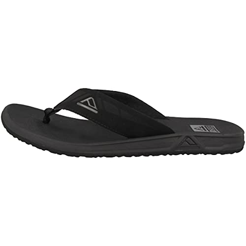 Reef Men's Phantoms Flip Flop - Black, Size 11