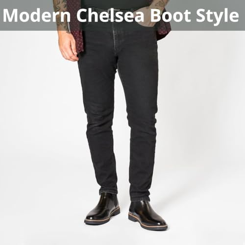 Deer Stags Men's Rockland Redwood Chelsea Boot, 11