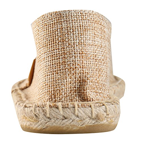 Kentti Men's Beige Slip-On Loafers, Size 7-7.5