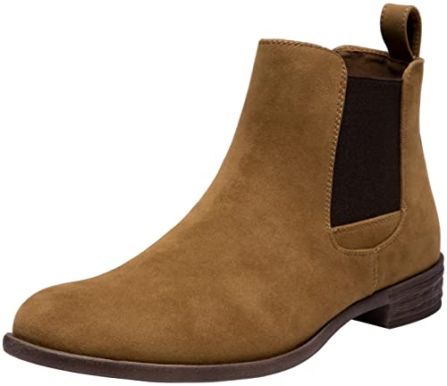 Men's Waterproof Casual Chelsea Boots - Amy8150 Tan