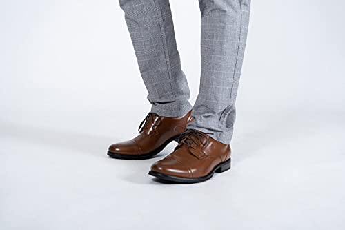 Dockers Garfield Tan Cap Toe Oxford Shoes
