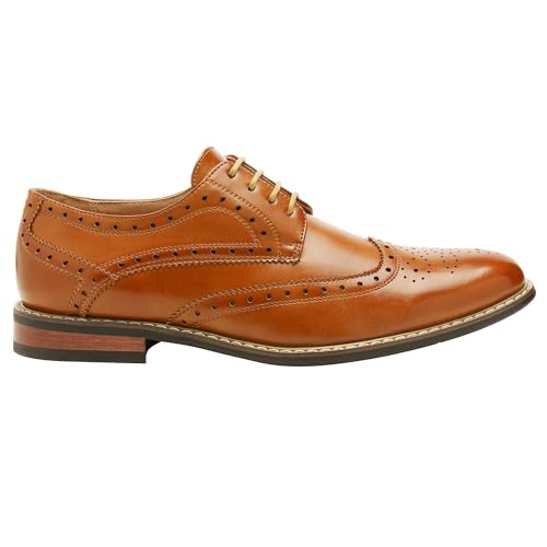Bruno Marc Men's Oxford Dress Shoes - Brown