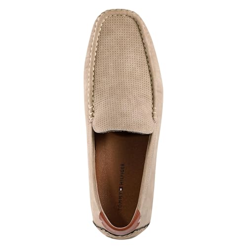 Tommy Hilfiger Men's Alvie Driving Moccasins, Taupe