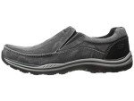 Skechers Men's Avillo Moccasin Shoe - Black