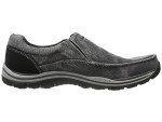 Skechers Men's Avillo Moccasin Shoe - Black
