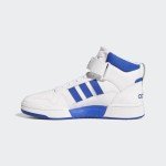 adidas Men's Postmove Mid Basketball Shoes, Blue/Grey