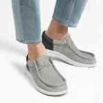 Bruno Marc Men's Arch Support Casual Slip-on Shoes Loafers for Men Non Slip Comfortable Boat Shoes,Size 12,Grey,SBLS2302M