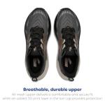 Brooks Men's Ghost Trail, Versatile Off-Road Running Shoe for Rugged Terrain - Ebony/Black/Clove - 12 Medium