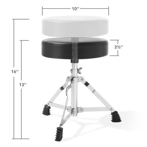 Gammon 5-Piece Junior Starter Drum Kit - Black