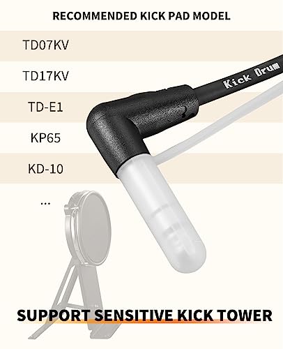 Lekato Electronic Drum Set with Mesh Pads