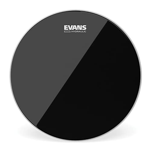 Evans 12 Inch Hydraulic Black Tom Drumhead
