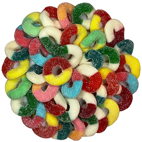 Sour Mix Fruit Gummy Ring 5 Pound Pack