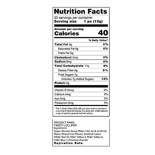 Rainbow Twisty Lollipops - 30 Pack of Fun!