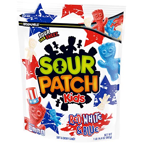 SOUR PATCH KIDS Red, White & Blue Candy Bag