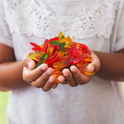 Funtasty Assorted Fruit Gummy Worms, 11 Ounce
