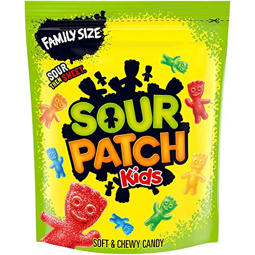 SOUR PATCH KIDS Soft & Chewy Candy, Family Size