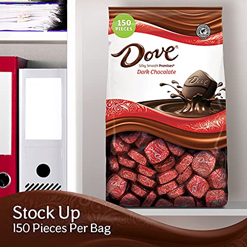 DOVE Dark Chocolate Candy Bulk Pack - 150 Pieces