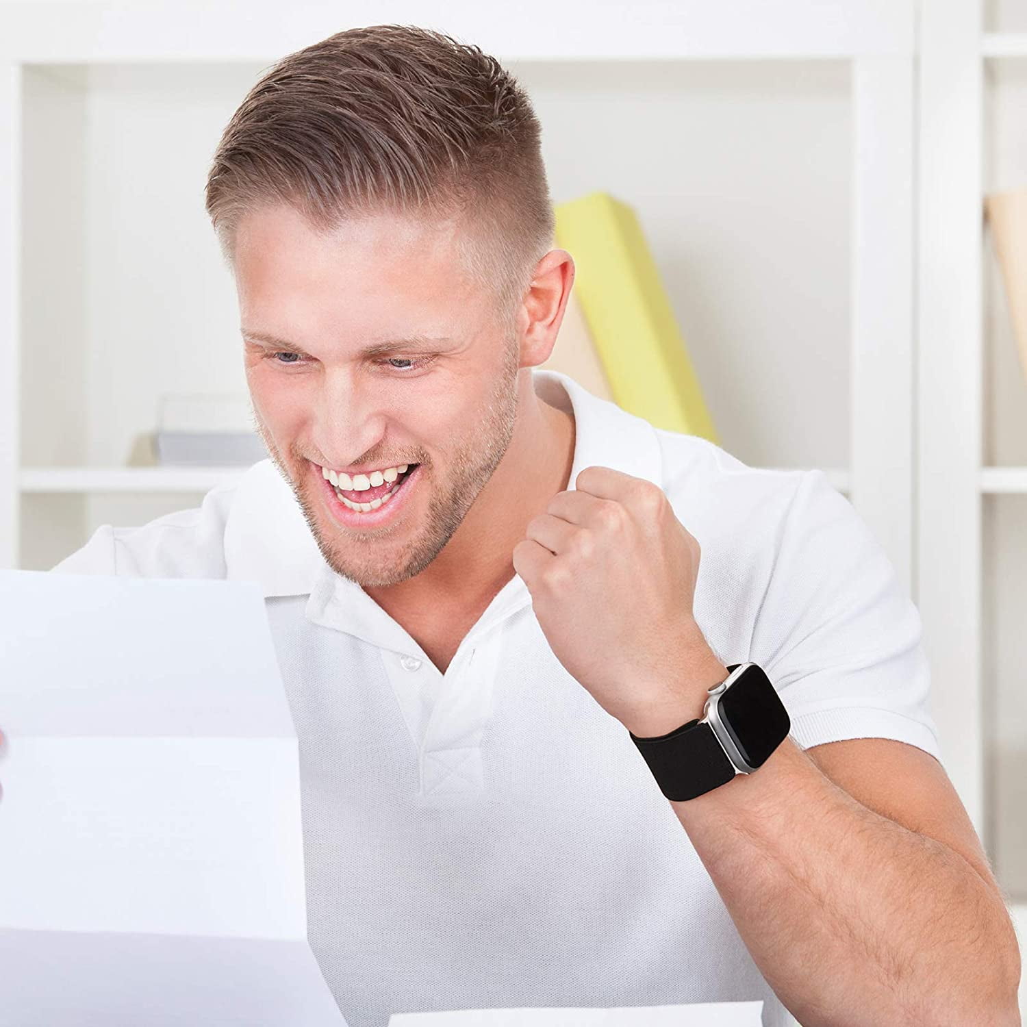 2 Pack Stretchy Apple Watch Bands for iWatch