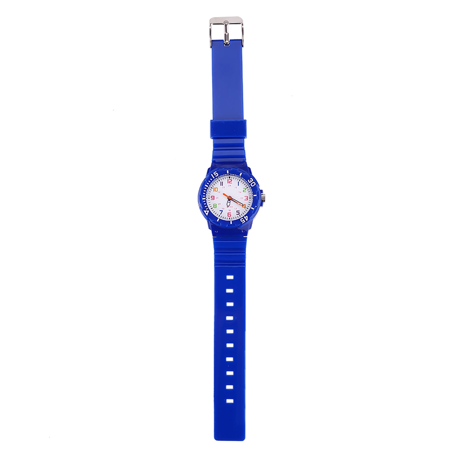 Waterproof Quartz Sports Watch for Kids Blue