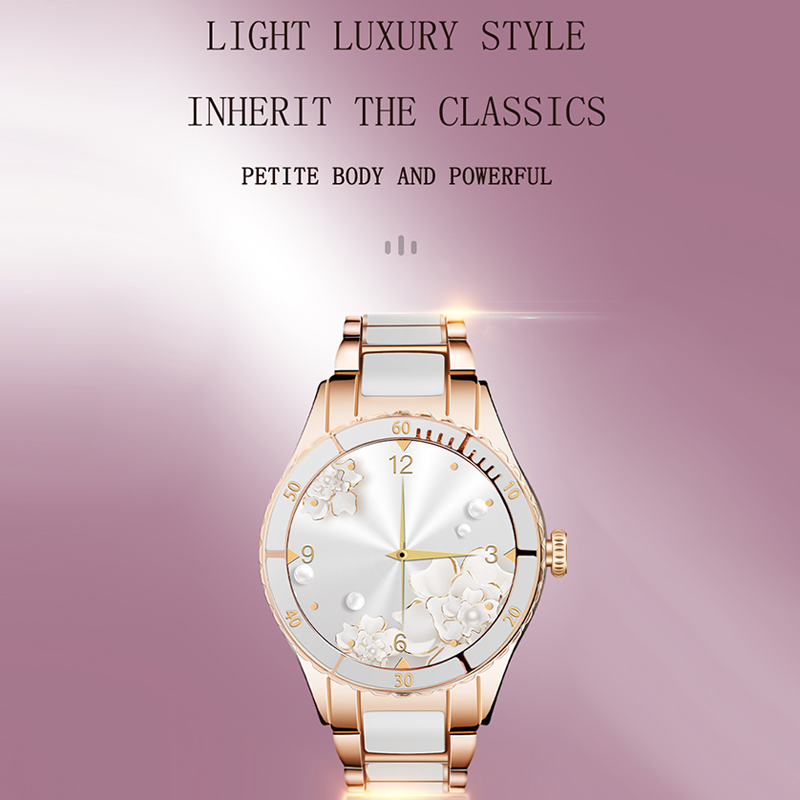 Bluetooth Women's Smart Watch with Heart Rate Monitor