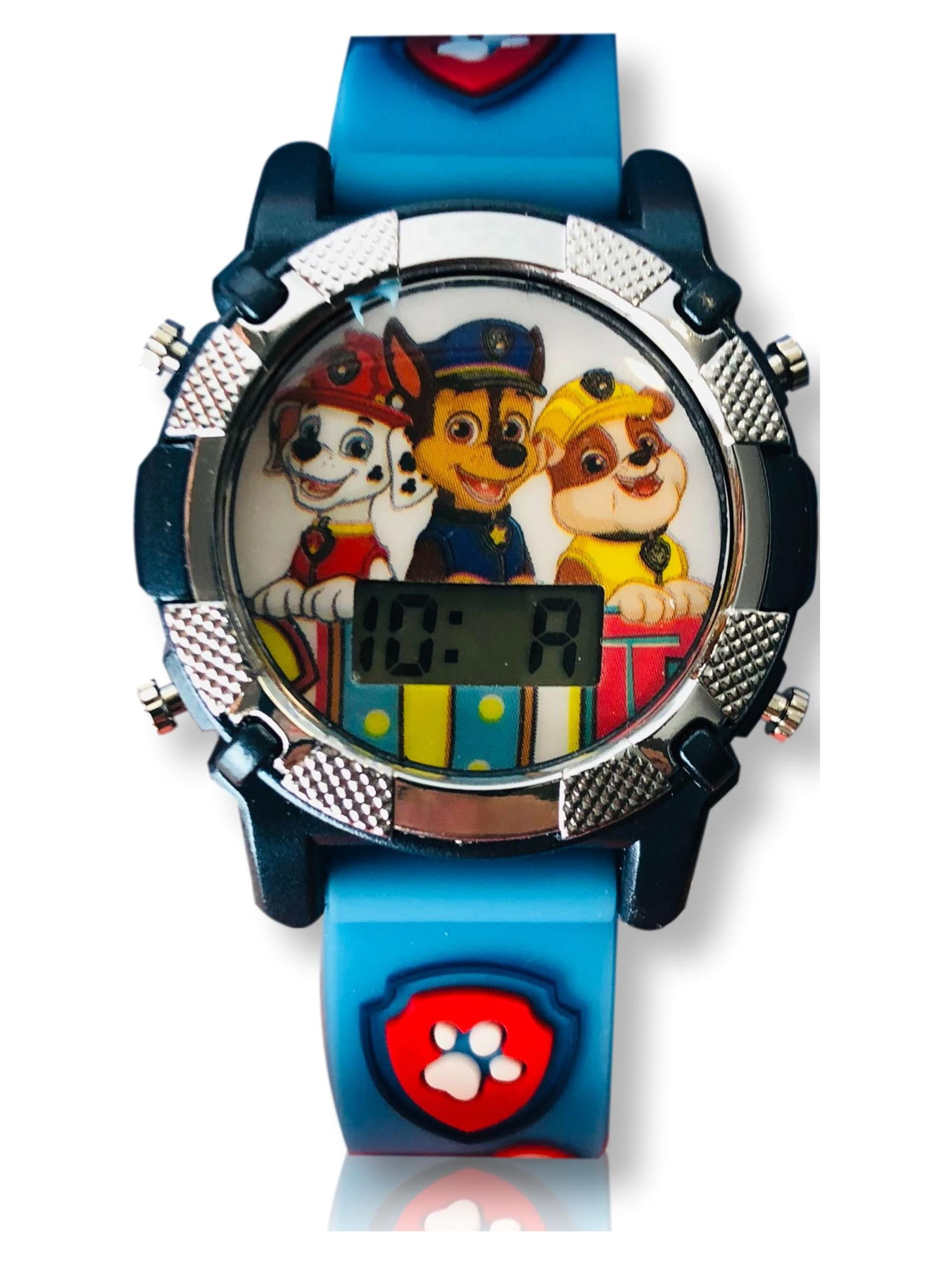 Nickelodeon Paw Patrol Light-Up Kids LCD Watch