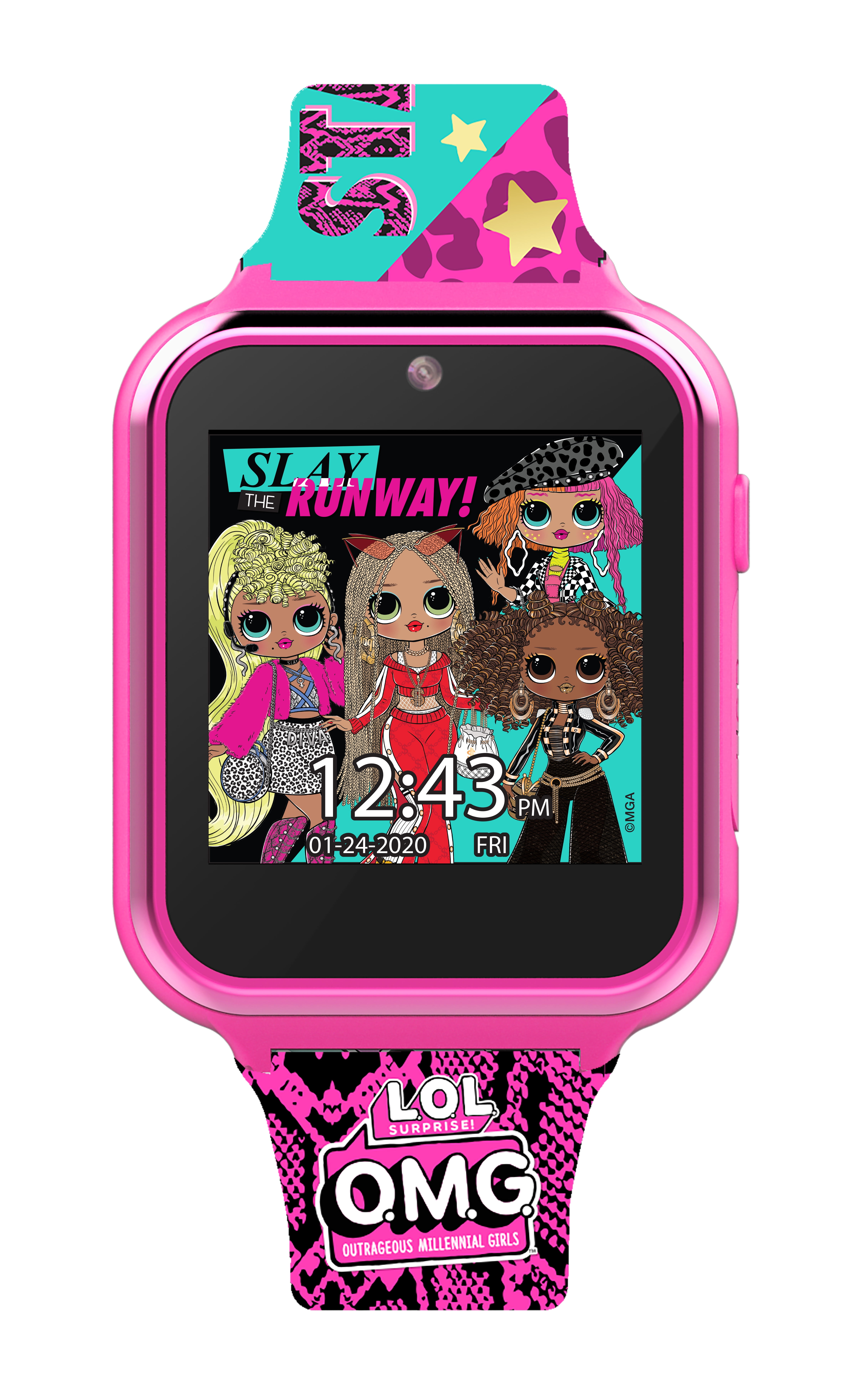 LOL Surprise Interactive Smartwatch for Kids - Pink