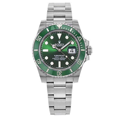 Rolex Submariner Date Green Stainless Steel Watch