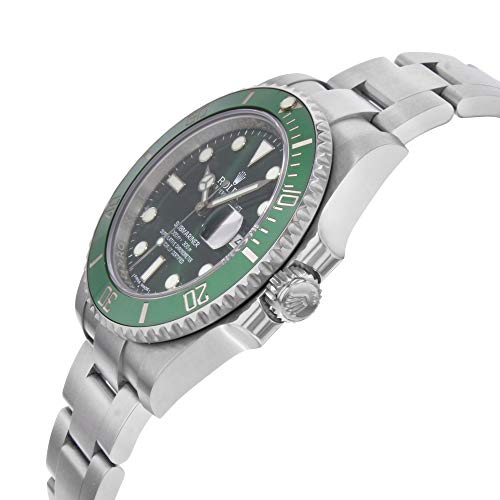 Rolex Submariner Date Green Stainless Steel Watch