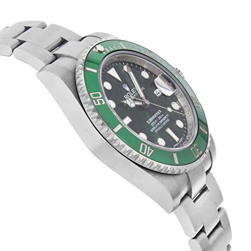 Rolex Submariner Date Green Stainless Steel Watch