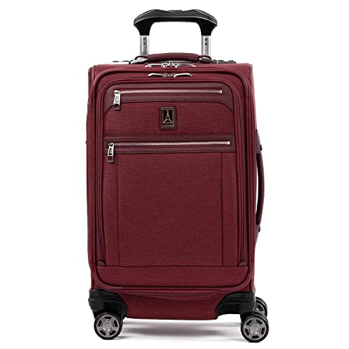 Travelpro Platinum Elite 20in Burgundy Carry-On Spinner