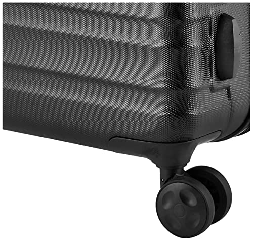 Amazon Basics 55 cm Hard Shell Carry-On Black
