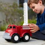 Green Denim Fire Truck for Kids