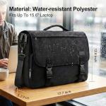 MATEIN Black Messenger Bag for 15.6" Laptop