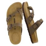 CUSHIONAIRE Luna Brown Slide Sandals for Women