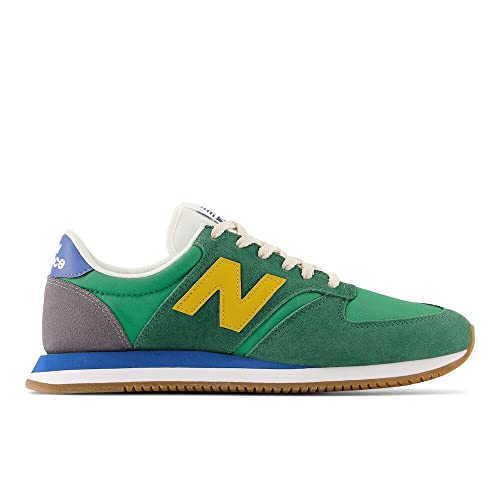 New Balance Retro 420 Sneakers in Forest Green/Yellow