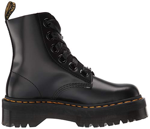 Dr. Martens 6 Eye Nero Boots, Size 41 EU