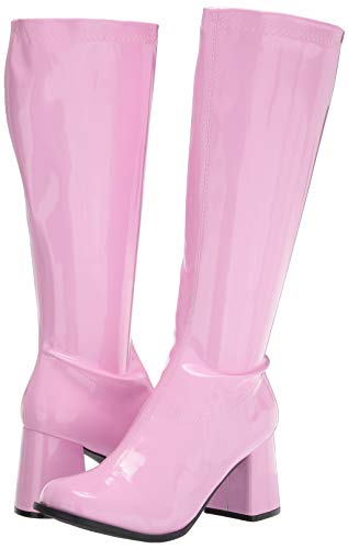 Pink Retro Gogo Boots for Women, Size 40 EU
