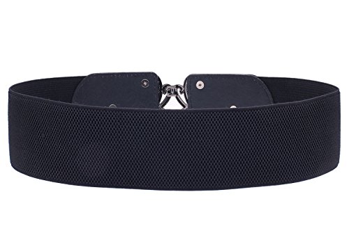 Vintage Wide Elastic Stretch Belt for Women