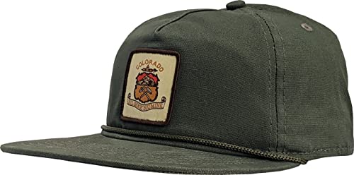 Vintage 5 Panel Rope Hat by Ouray Sportswear