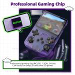 VILCORN R36S Handheld Game Console 128G - Purple