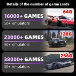 VILCORN R36S Handheld Game Console 128G - Purple